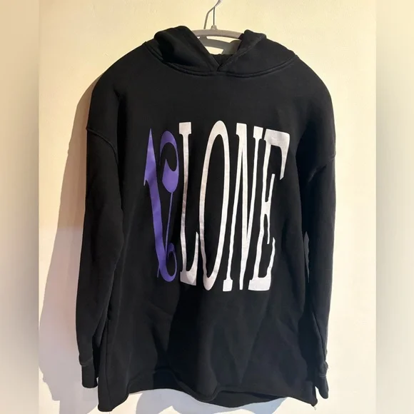 Vlone x palm angels hoodie PURPLE RARE